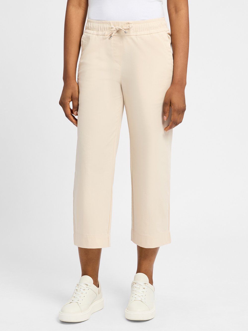 TONI Sommerhose Damen Baumwolle beige, 36