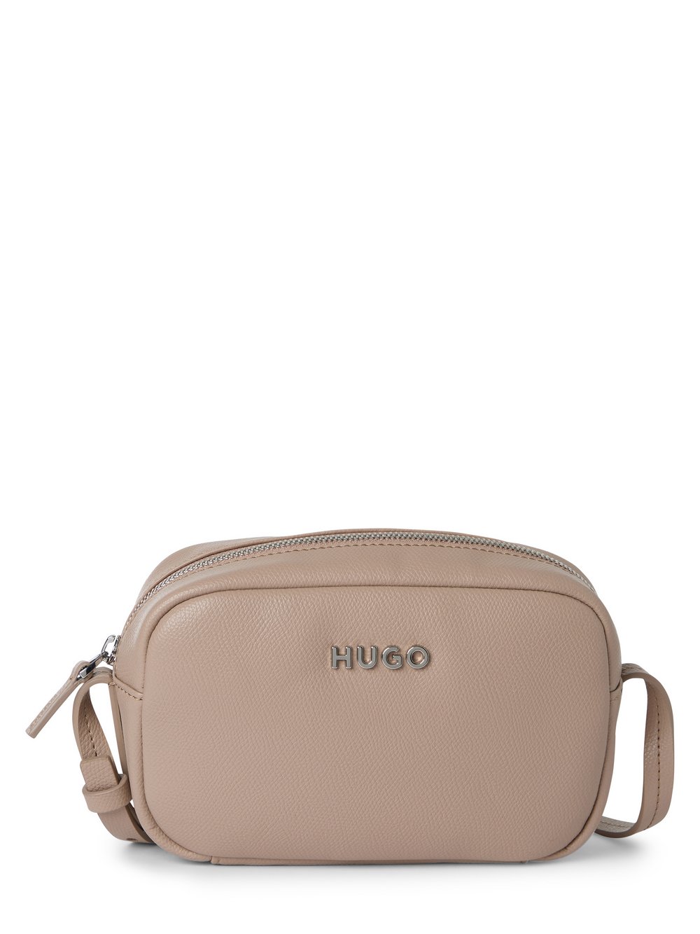 HUGO Umhängetasche Damen Kunstleder braun strukturiert, ONE SIZE