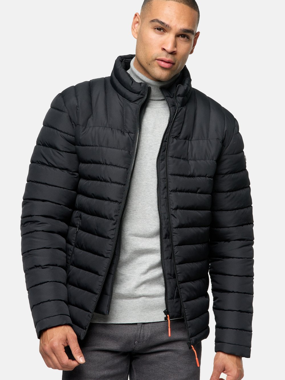 Indicode Übergangsjacke Herren schwarz, S