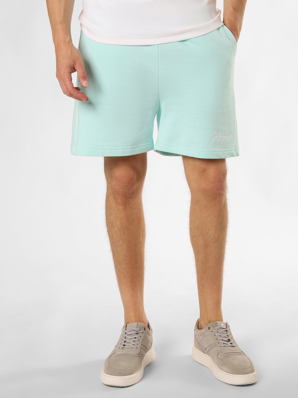 PEQUS Sweatshorts Herren Baumwolle blau, L