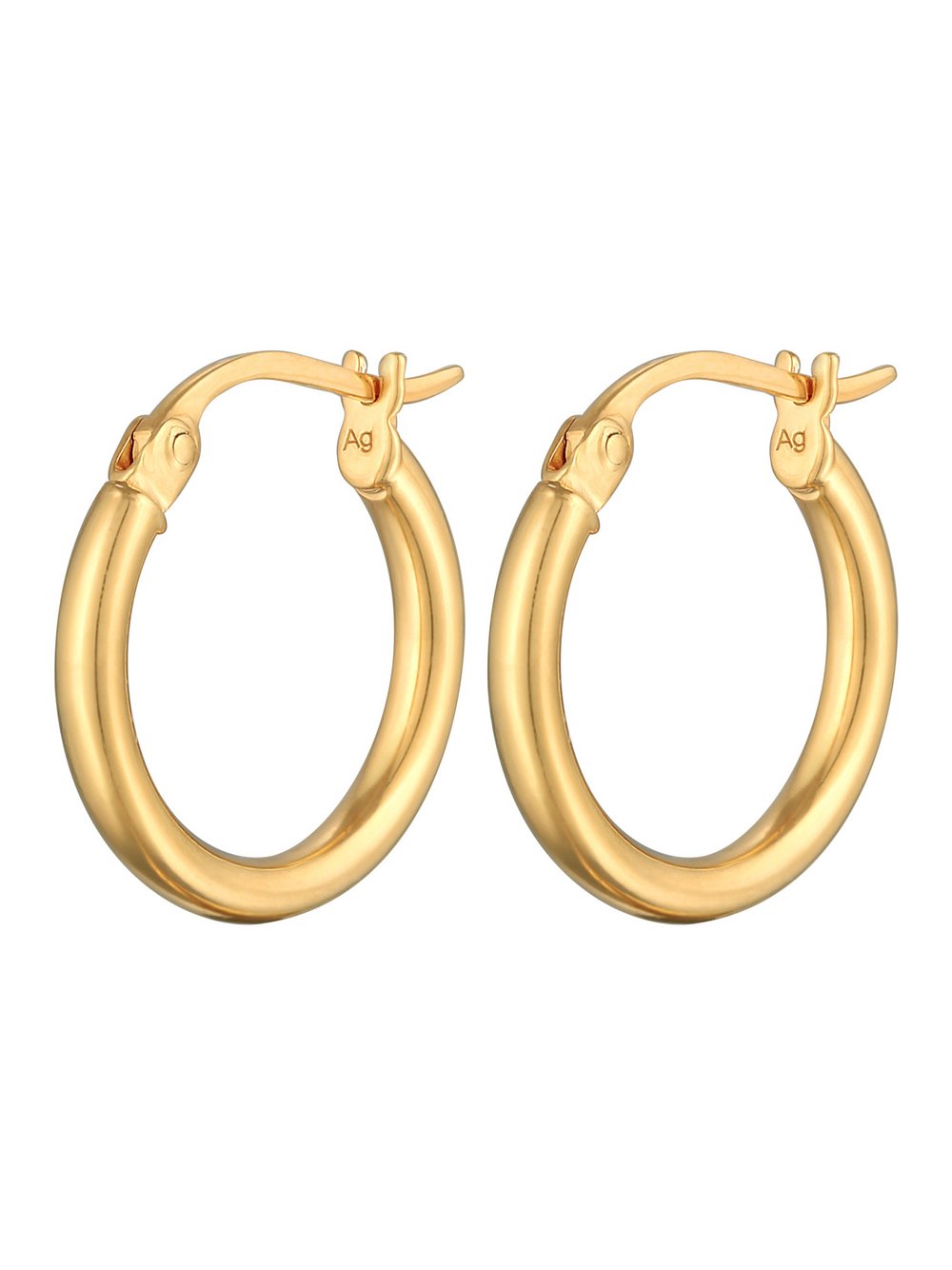 Thumbnail - Elli Ohrringe Damen Sterlingsilber gold, 16