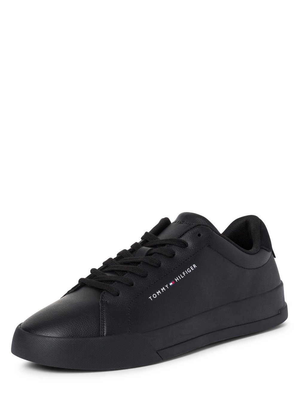 Tommy Hilfiger Sneaker aus Leder Herren schwarz, 46