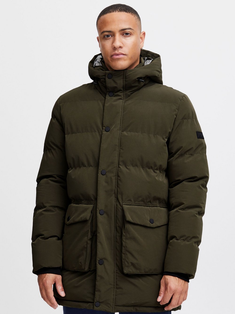 BLEND Steppjacke Herren grün, L