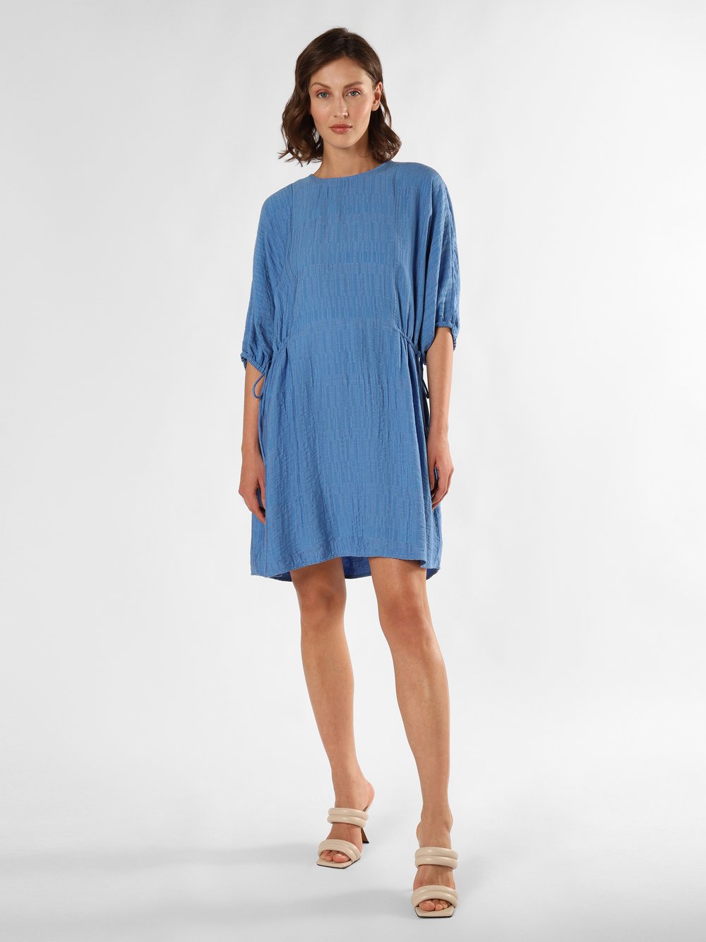 Msch Copenhagen Kleid Damen Viskose blau, L