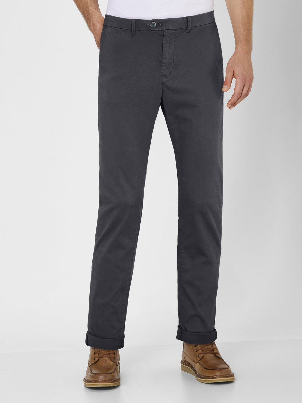 Redpoint Chino Herren Baumwolle blau, 40-34