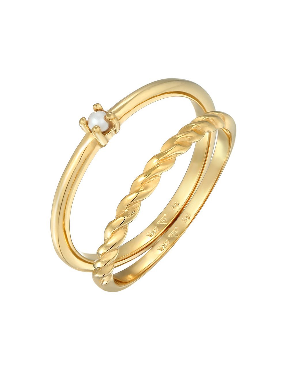 Elli Ring Damen Sterlingsilber gold, 54