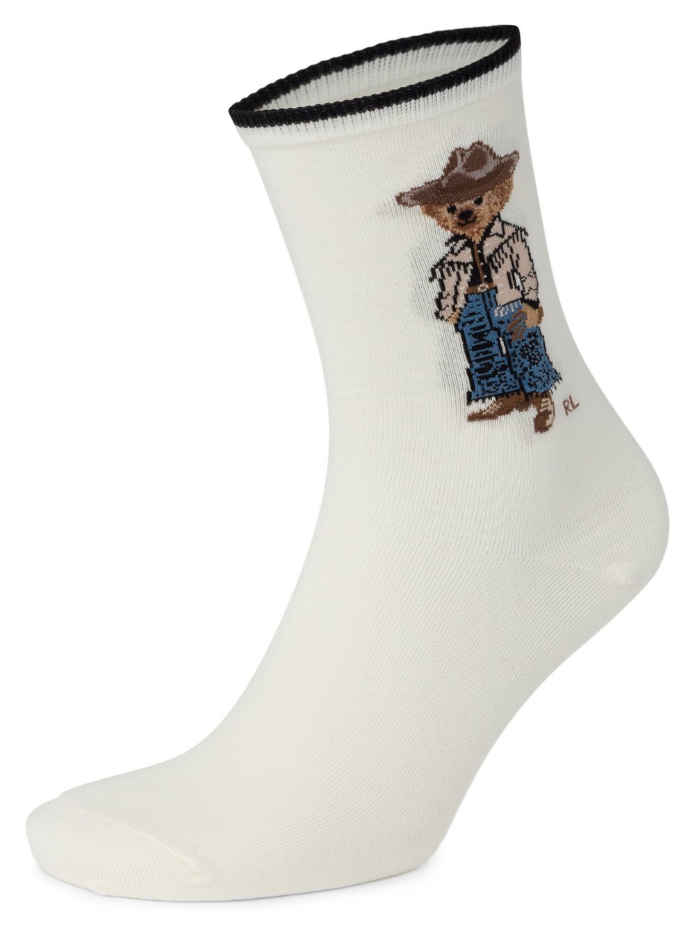 Polo Ralph Lauren Socken Damen Baumwolle weiß, ONE SIZE