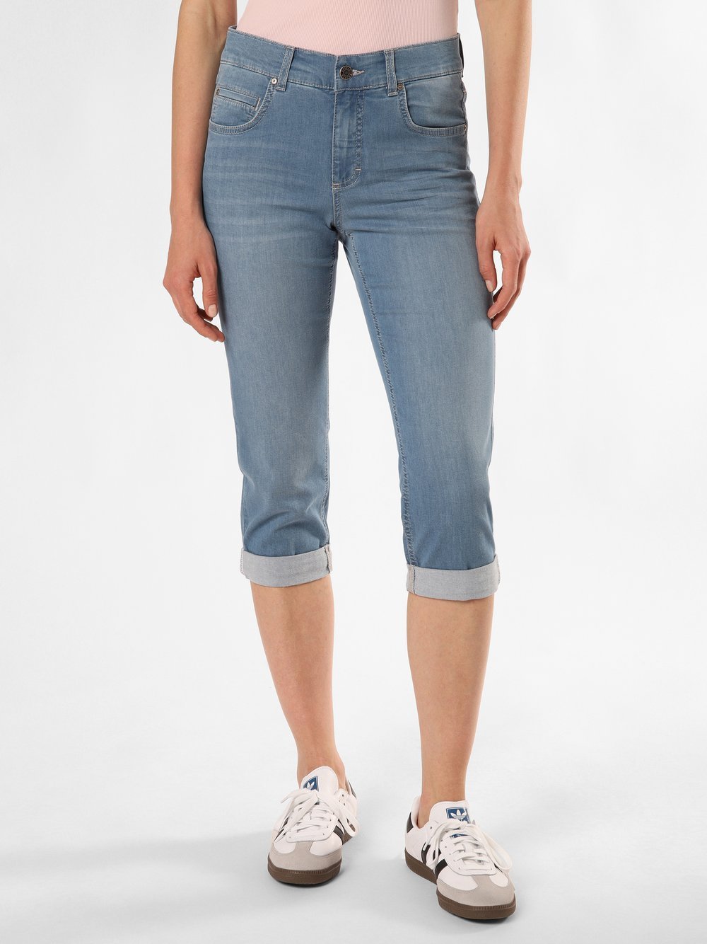 Angels Jeans Damen Baumwolle blau, 34