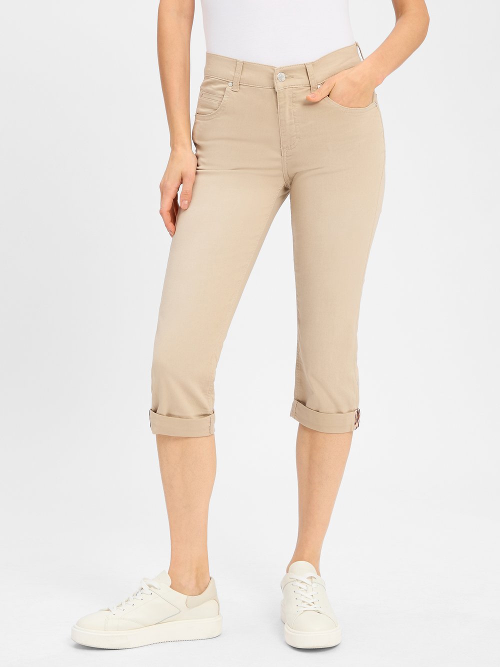 Angels Jeans Damen Baumwolle beige, 34