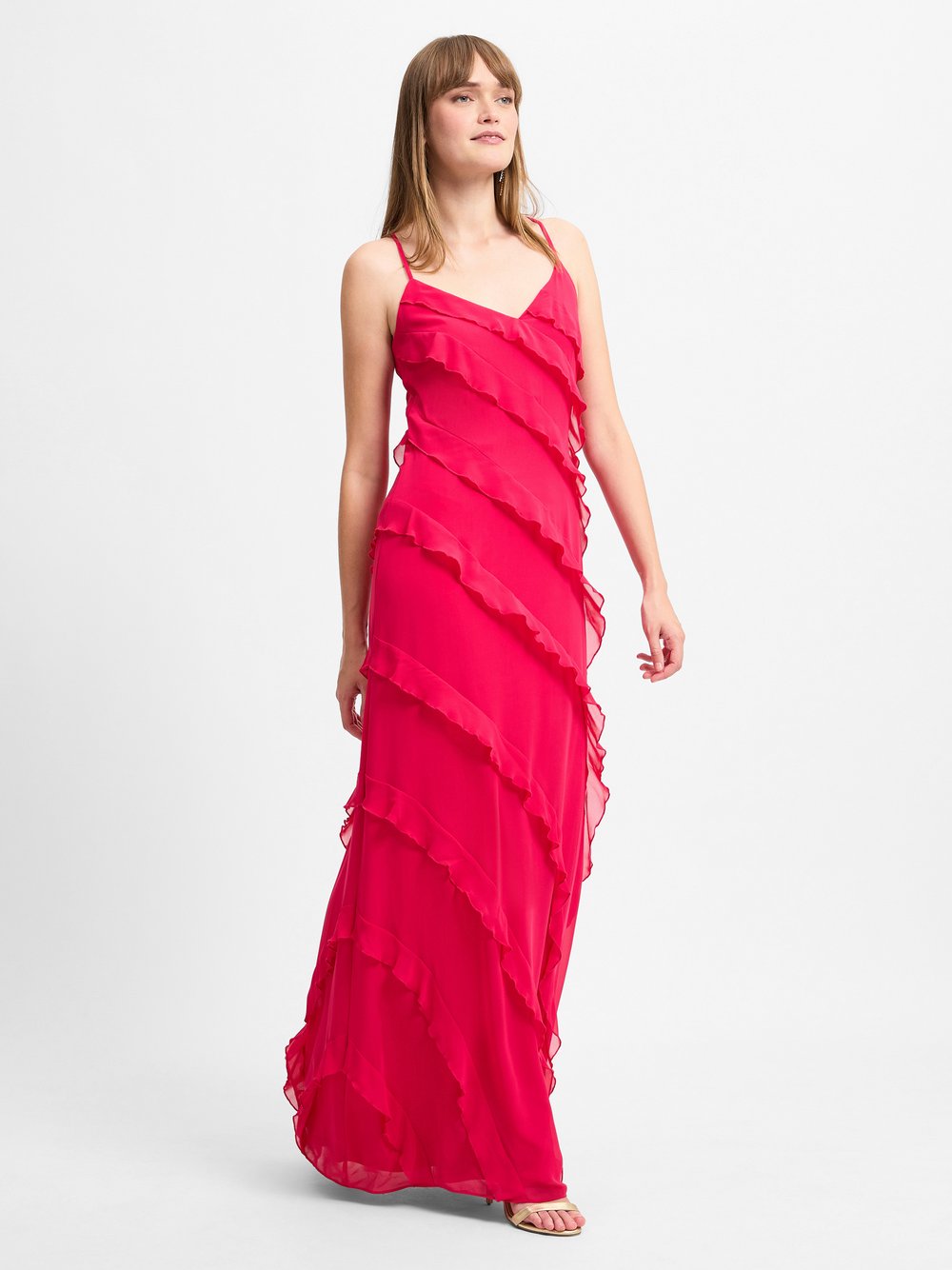 Marie Lund Abendkleid Damen pink, 36