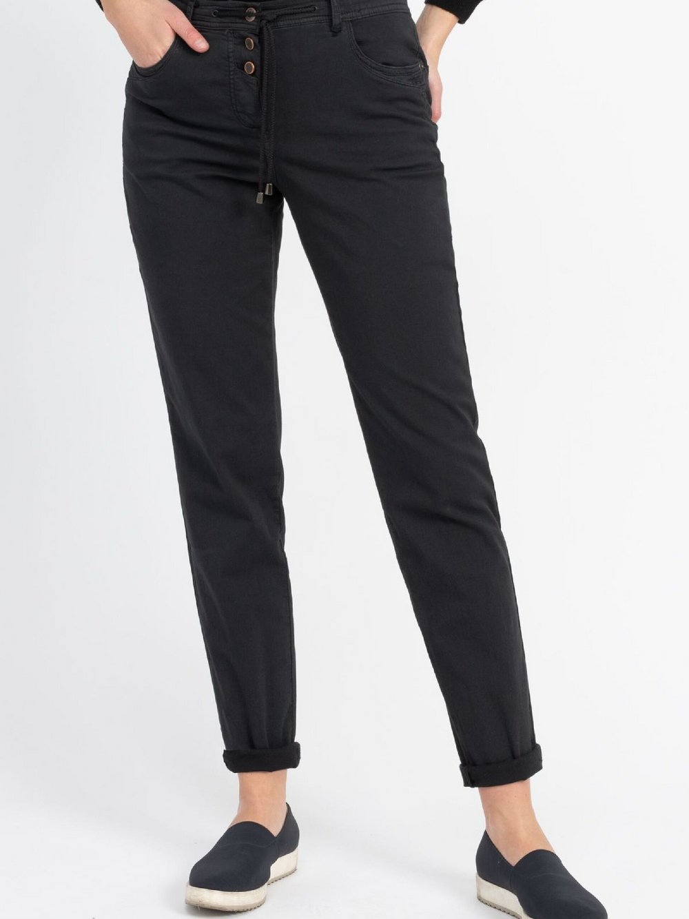 Thumbnail - RECOVER pants Jogpants Damen Baumwolle schwarz, 36