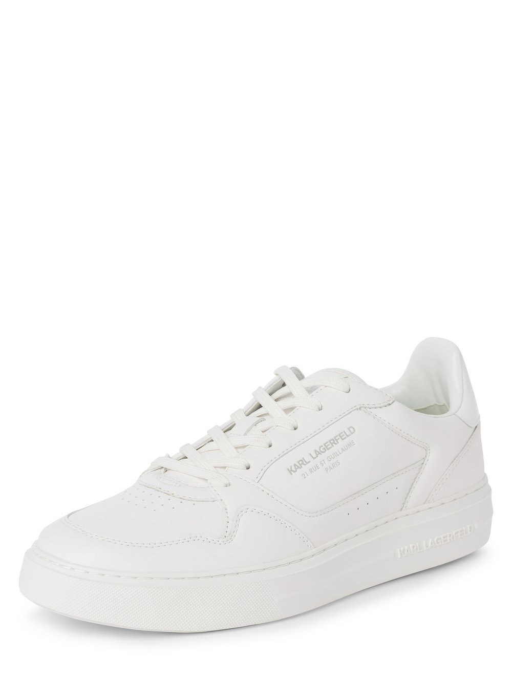 KARL LAGERFELD Sneaker Herren Leder weiß, 41