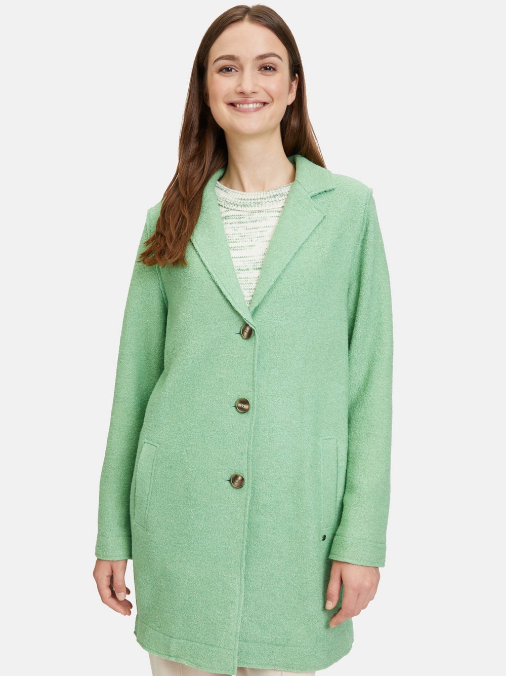 Betty & Co Longjacke Damen Viskose grün, 38