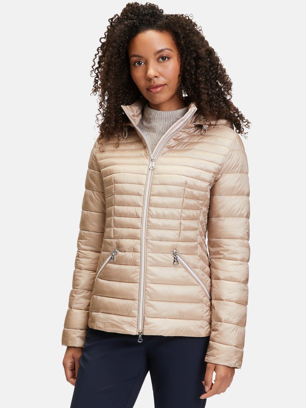 Betty Barclay Steppjacke Damen Polyamid beige, 46