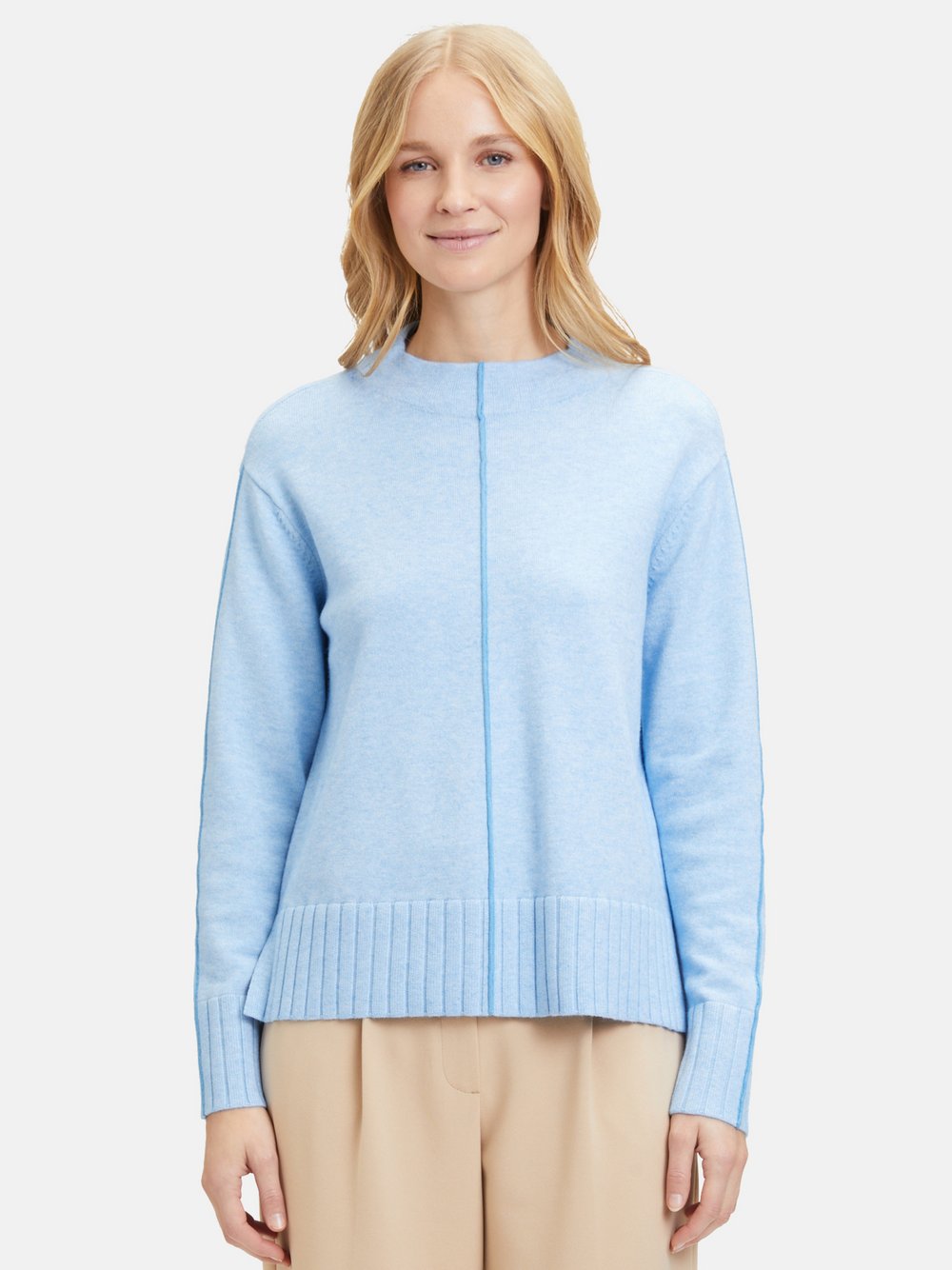 Betty Barclay Strickpullover Damen Viskose blau, 36