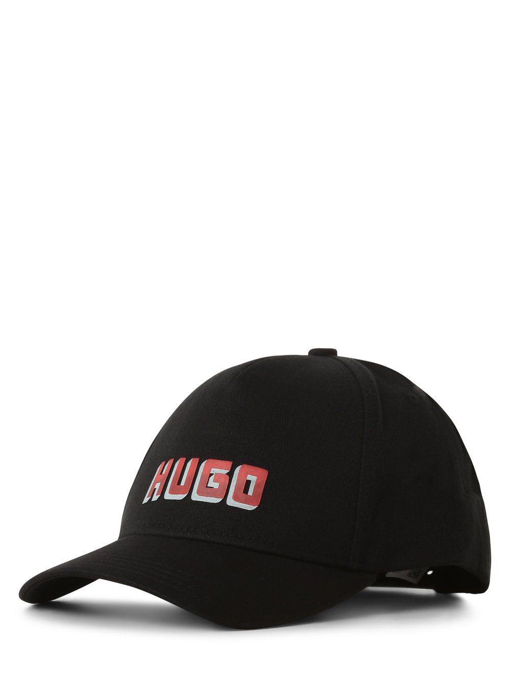 HUGO Cap Herren Baumwolle schwarz bedruckt, ONE SIZE