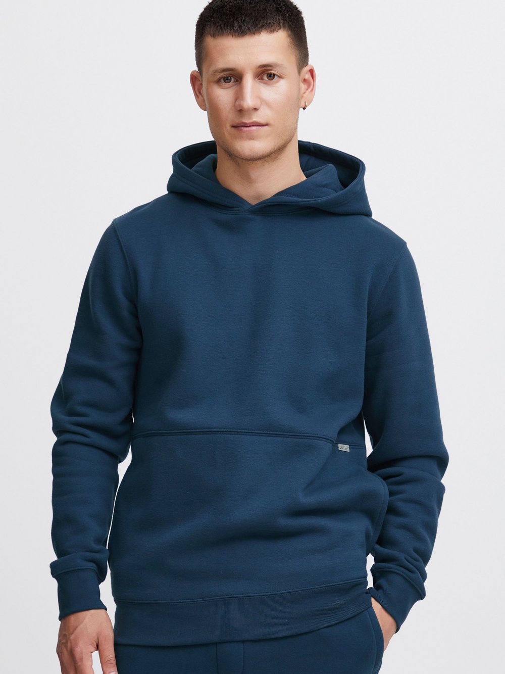 11 Project Hoodie Herren Baumwolle blau, XL