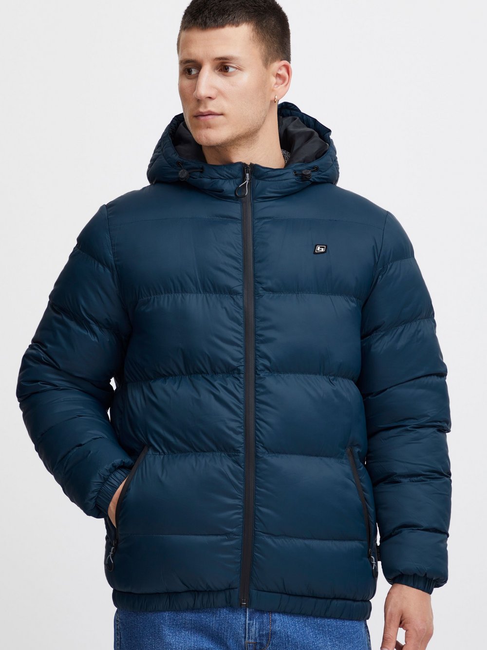 BLEND Steppjacke Herren blau, L