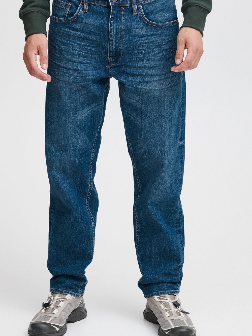 BLEND 5-Pocket-Jeans Herren Baumwolle blau, 31-34