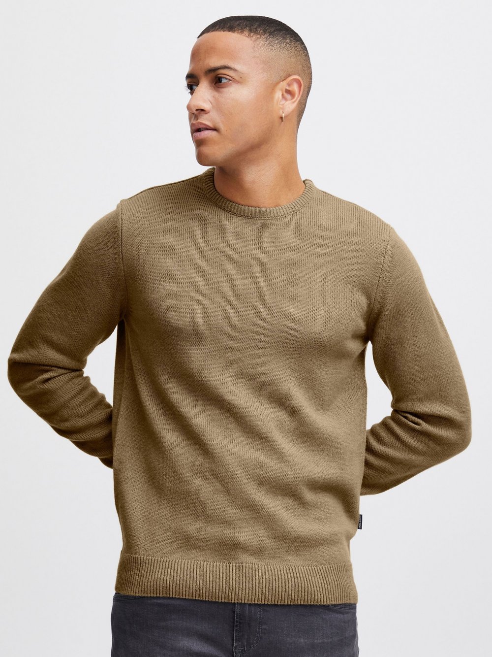 BLEND Strickpullover Herren braun, XXL