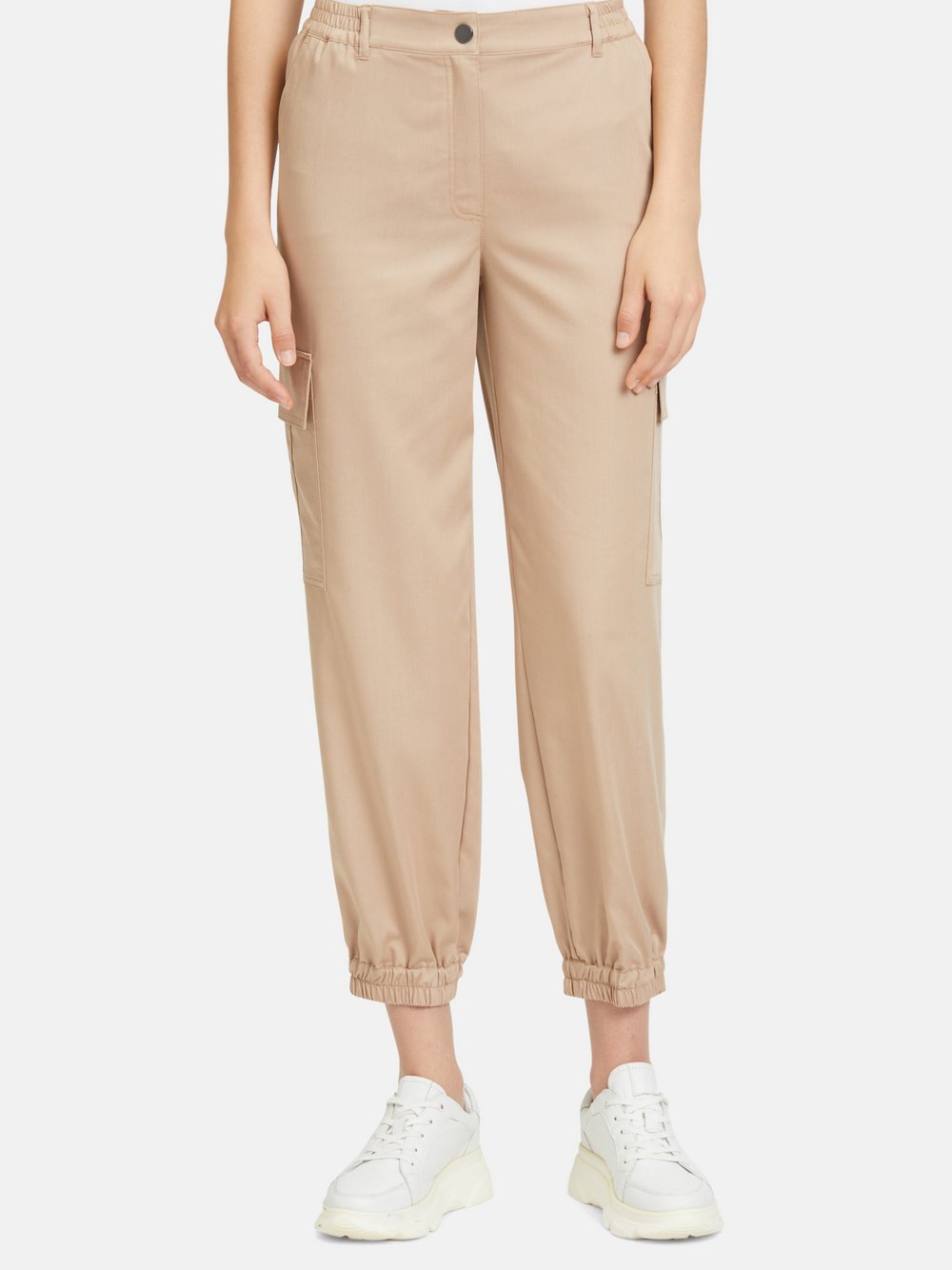 Betty & Co Casual-Hose Damen Lyocell beige, 44