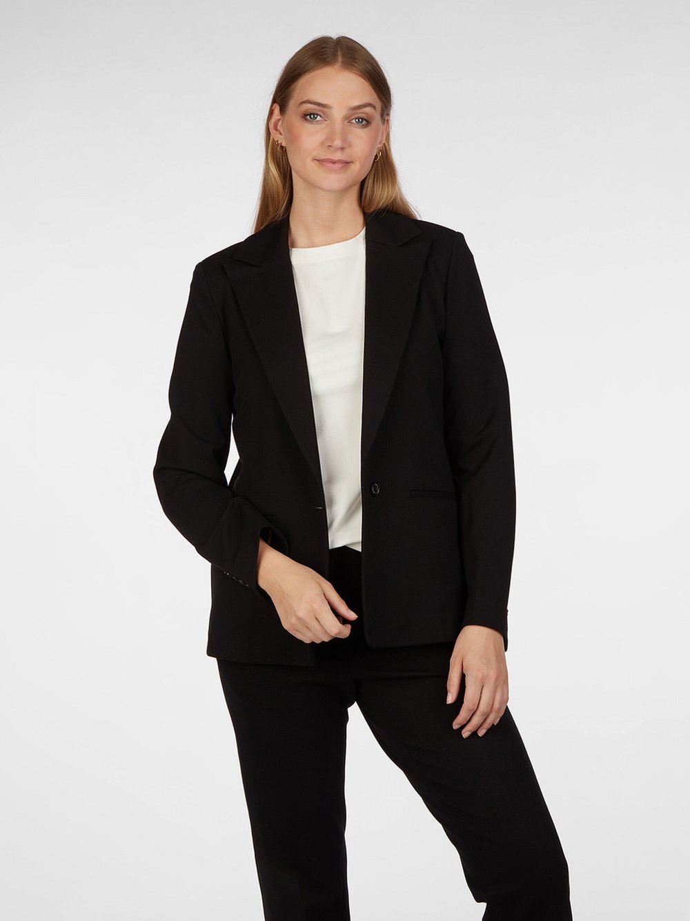 Lovely Sisters Blazer -Beate Damen Viskose schwarz, 40