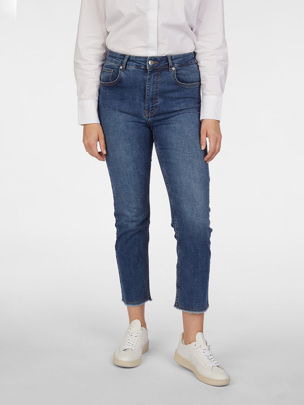 Lovely Sisters Jeans Damen Baumwolle blau, 40