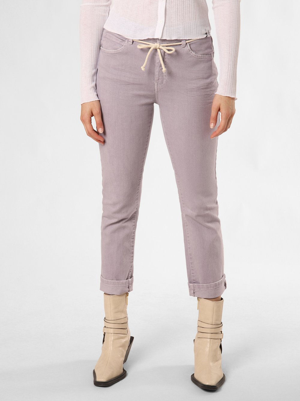 Opus Jeans Damen Baumwolle lila, 38-28