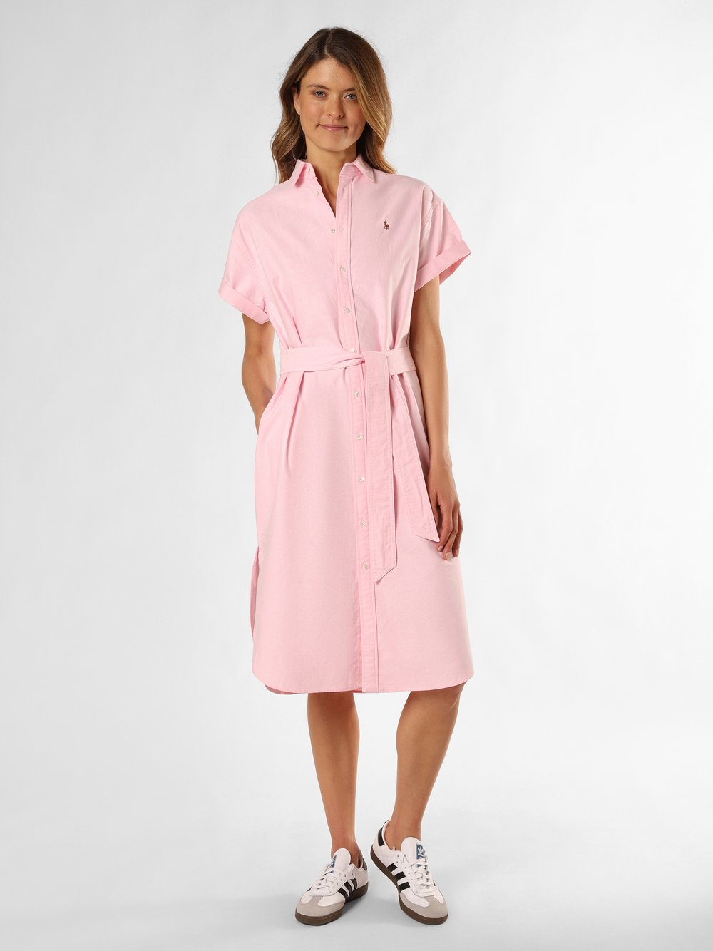 Polo Ralph Lauren Kleid Damen Baumwolle rosa, M