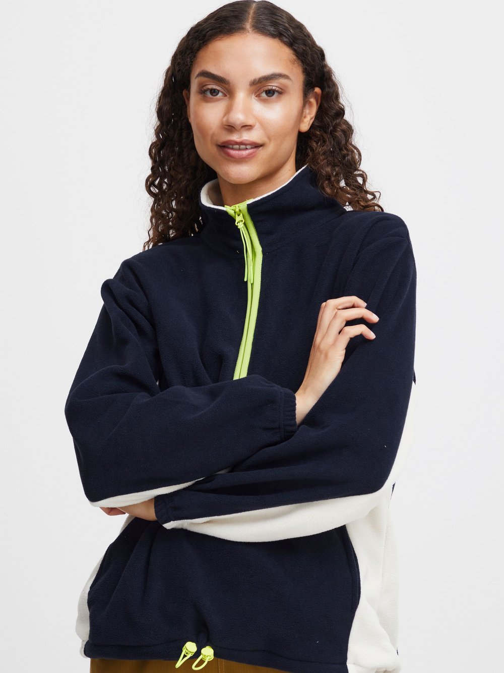 TheJoggConcept. Fleecejacke Damen blau, XXL