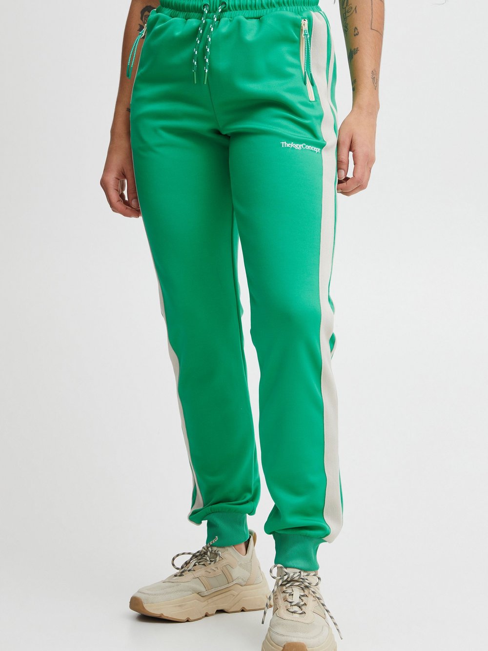 TheJoggConcept. Jogger Pants Damen grün, M