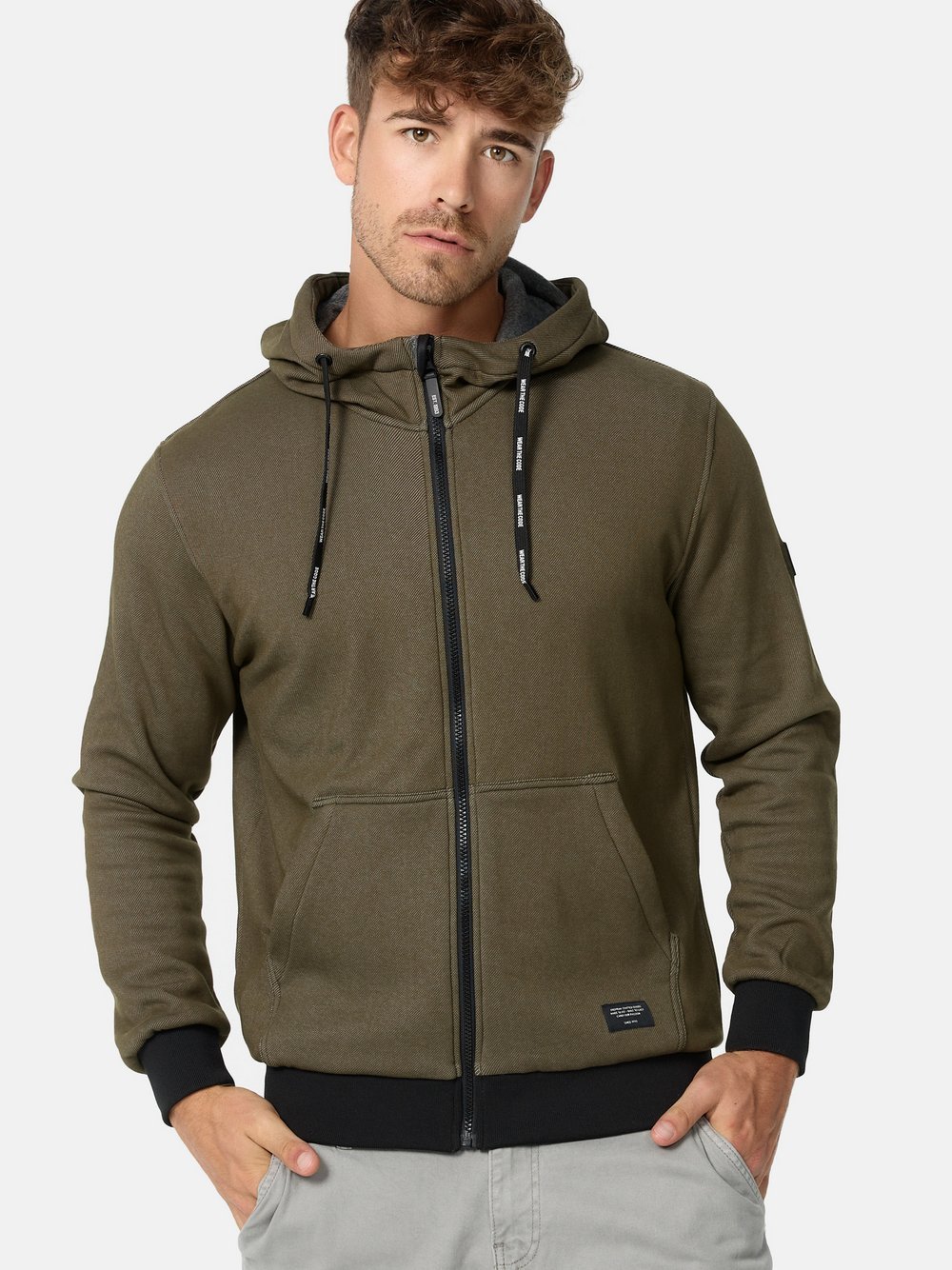 Indicode Sweatjacke Herren grün, M