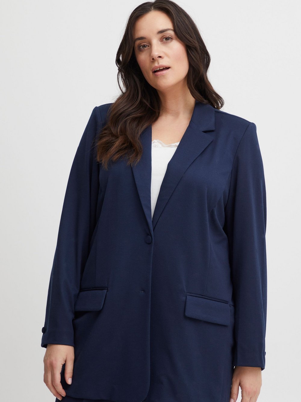 fransa Jackenblazer Damen blau, 50