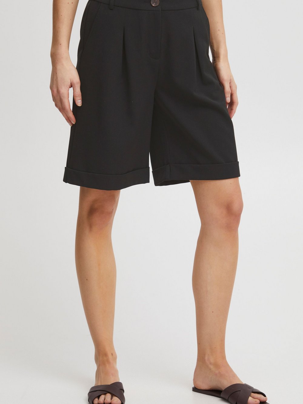 fransa Shorts Damen schwarz, 34