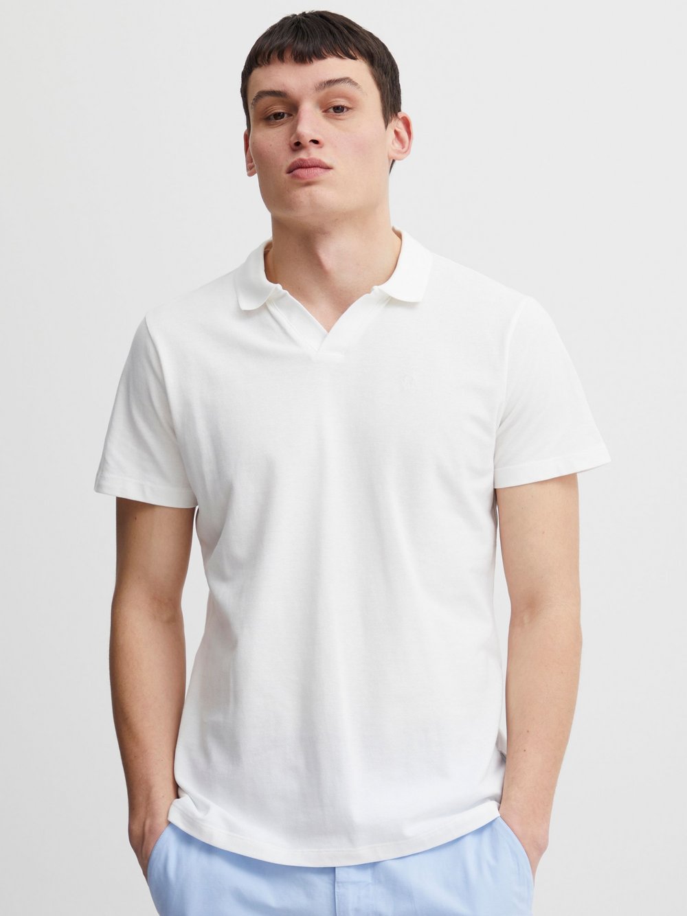 CASUAL FRIDAY Poloshirt Herren Baumwolle weiß, XXXL