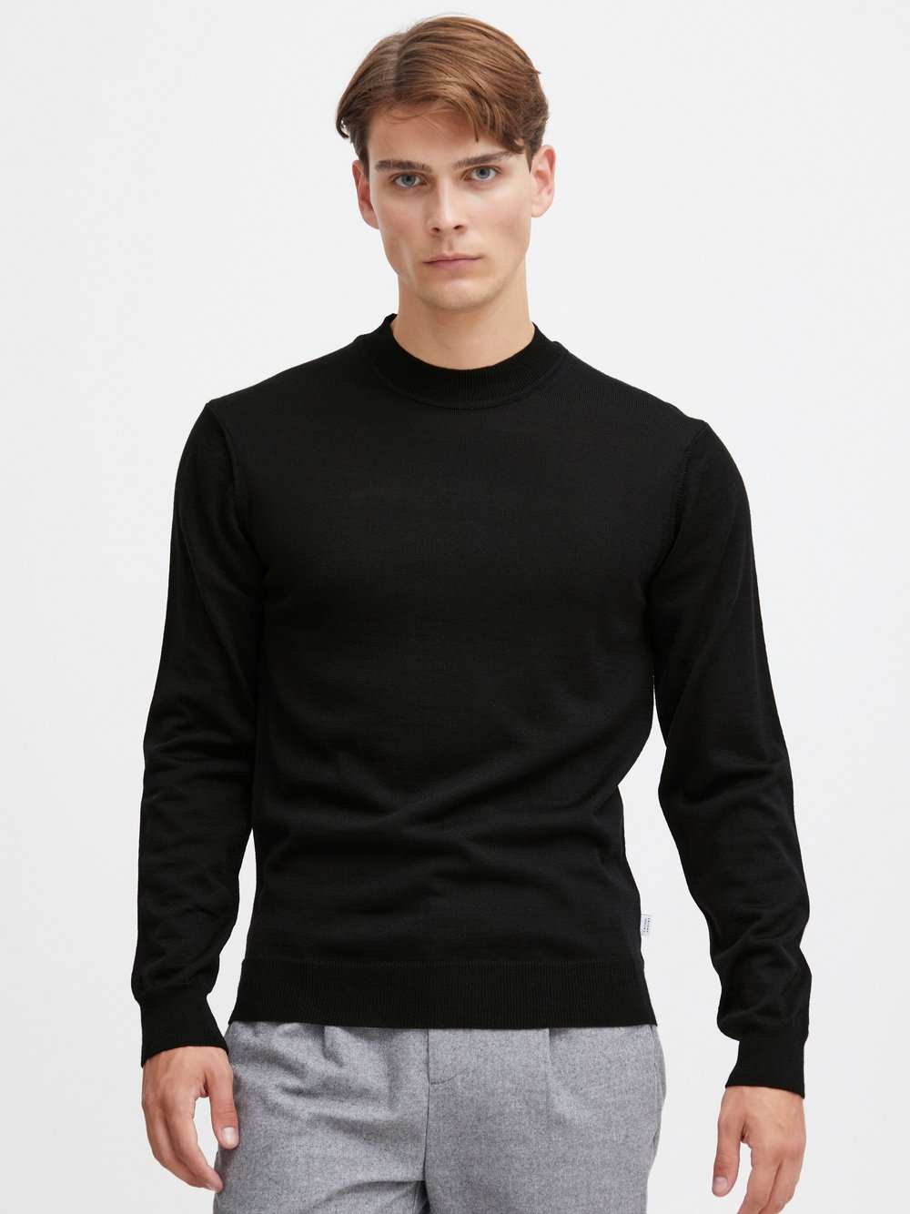 CASUAL FRIDAY Strickpullover Herren schwarz, XXXL