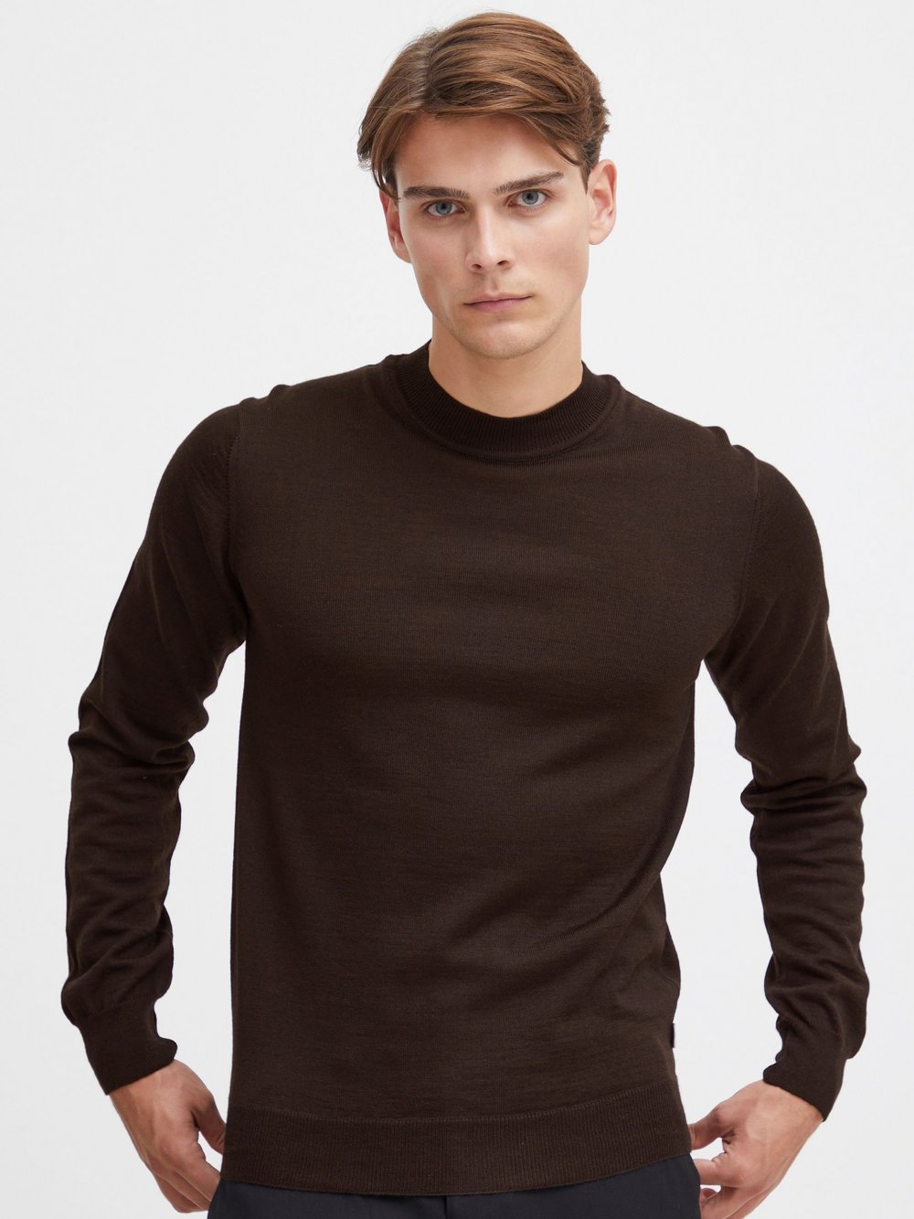 CASUAL FRIDAY Strickpullover Herren braun, L