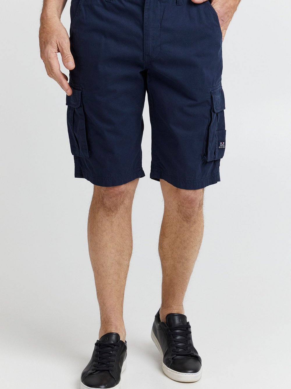 FQ1924 Cargoshorts Herren Baumwolle blau, L