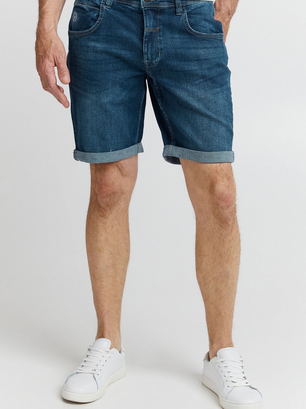 FQ1924 Jeansshorts Herren Baumwolle blau, XXL