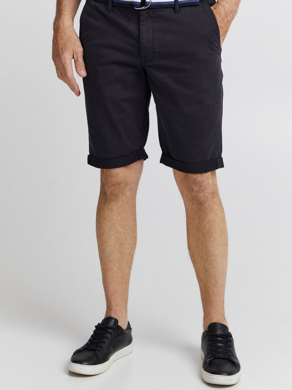 FQ1924 Chinoshorts Herren Baumwolle schwarz, L