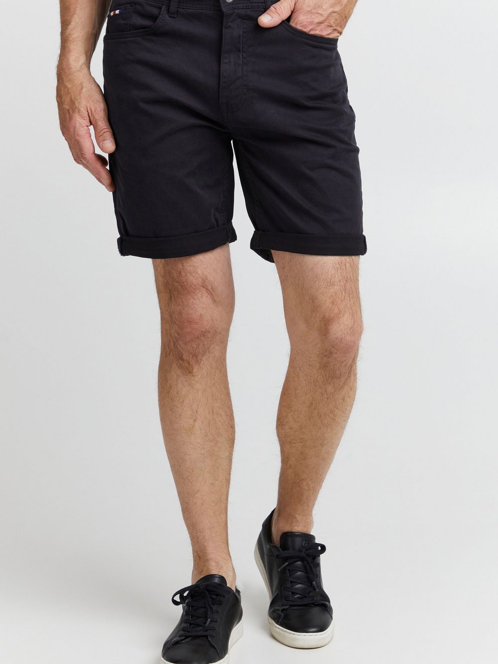 FQ1924 Jeansshorts Herren Baumwolle schwarz, S