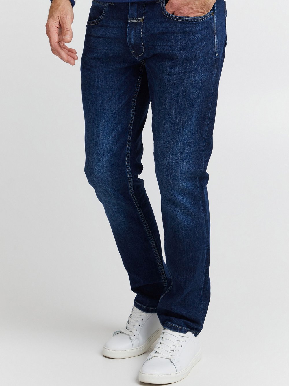 FQ1924 5-Pocket-Jeans Herren Baumwolle blau, 38-34