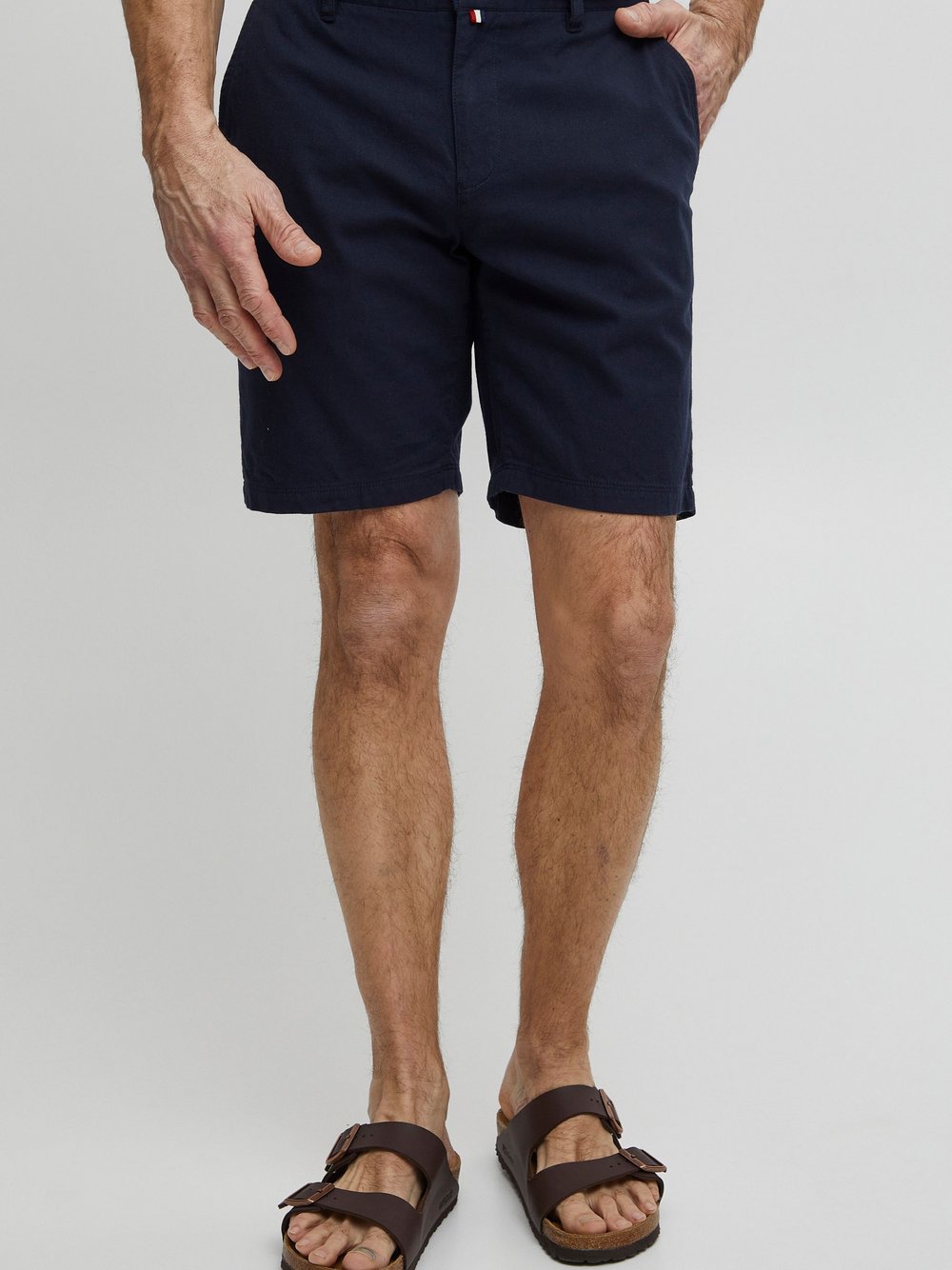 FQ1924 Chinoshorts Herren Baumwolle blau, L