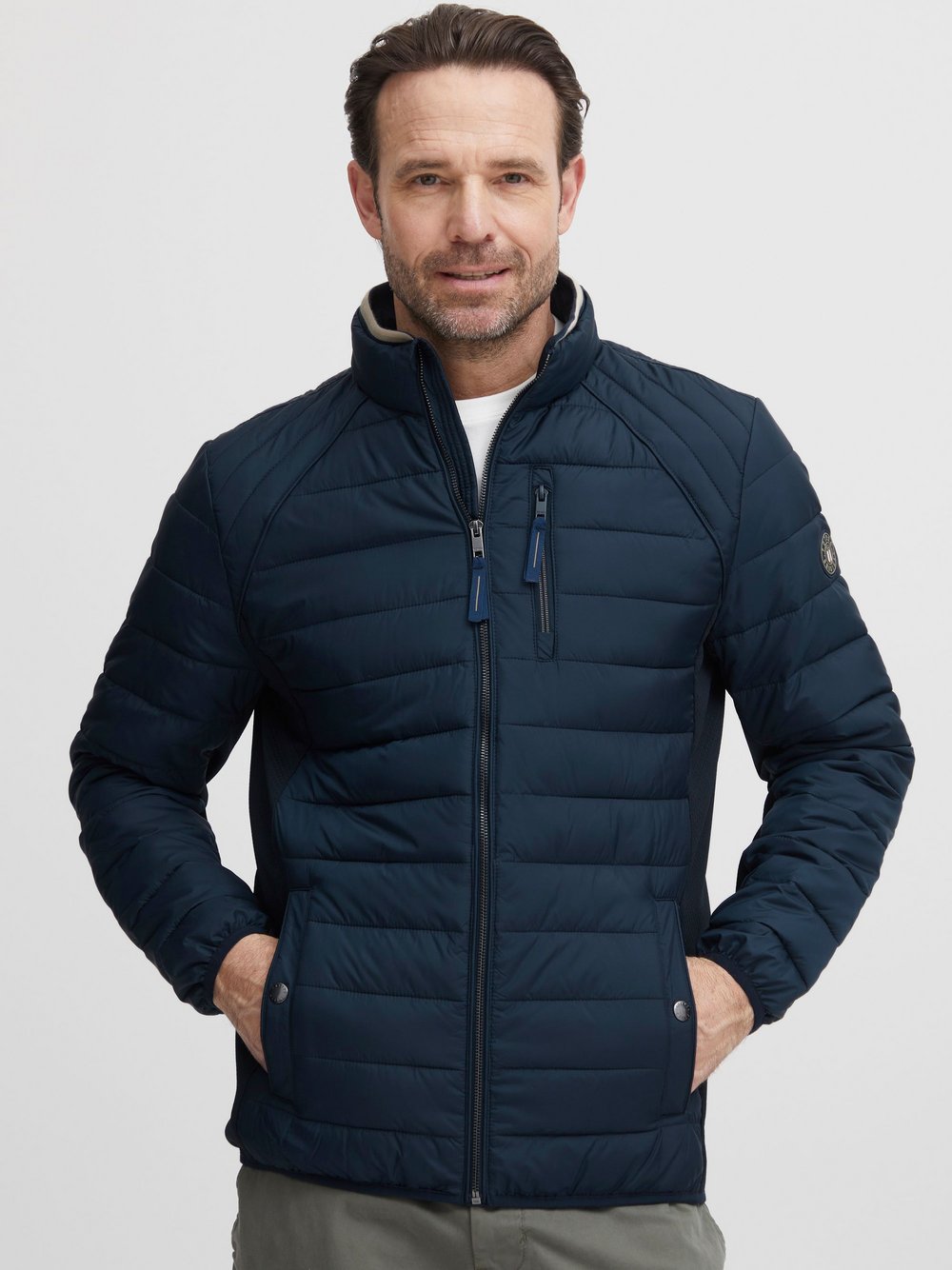 FQ1924 Steppjacke Herren blau, XXXL