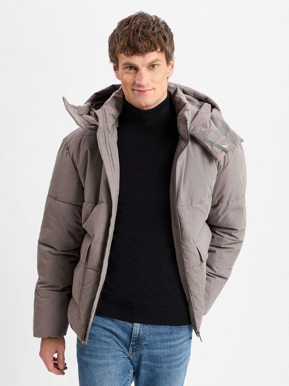 PEGADOR Steppjacke Herren grau, M