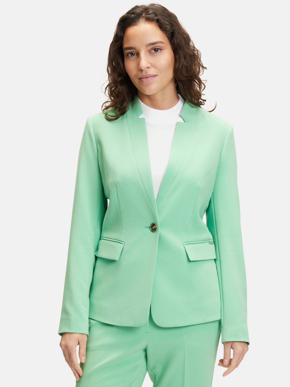 Betty & Co Kurzblazer Damen grün, 38