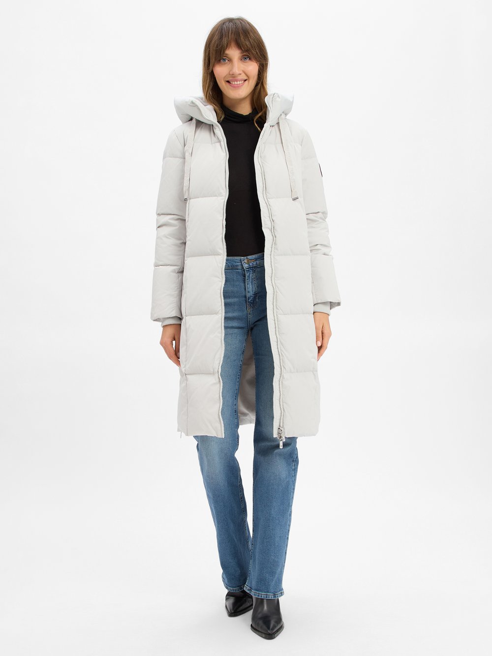 MOS MOSH Daunenmantel Damen beige, M