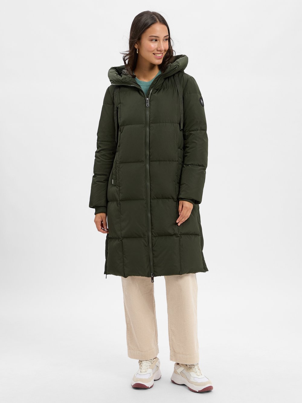 MOS MOSH Daunenmantel Damen grün, XL