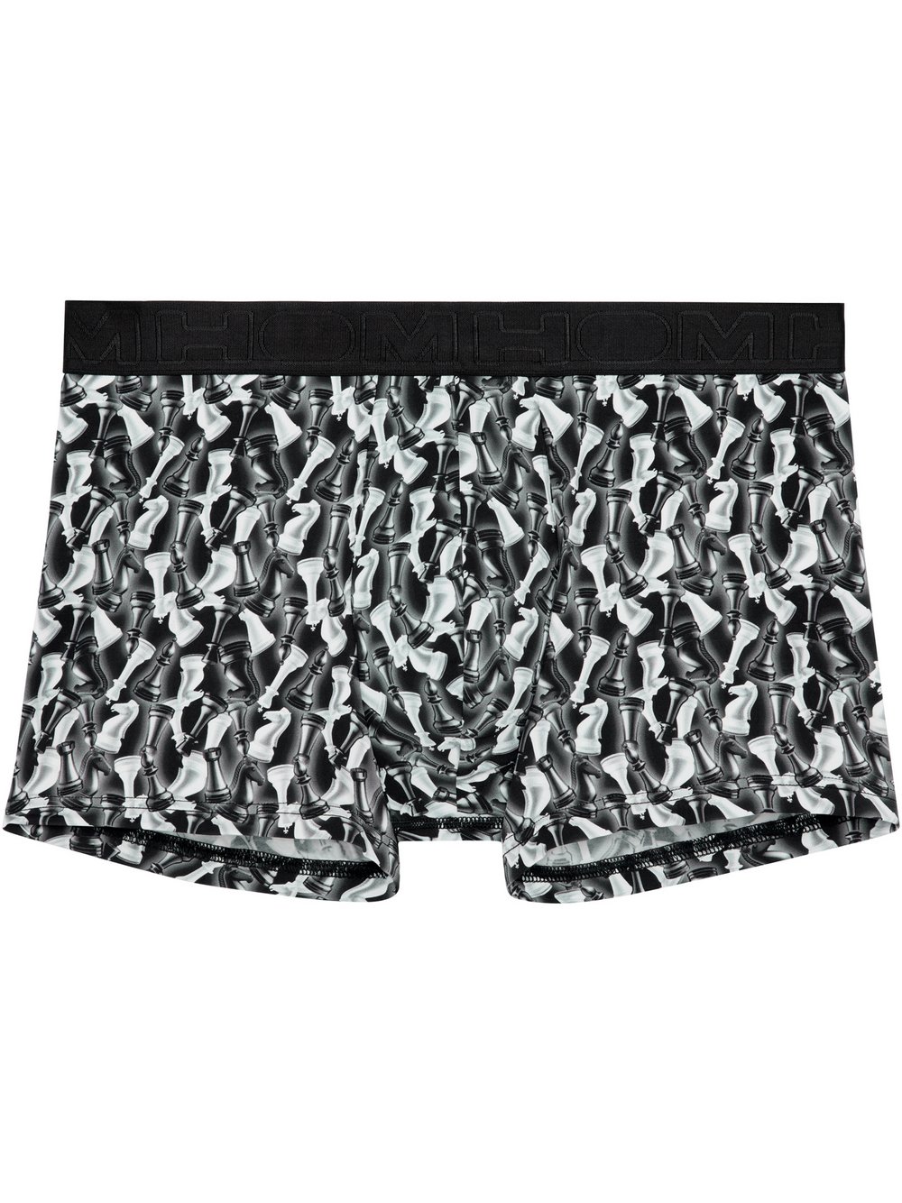 HOM Retro Boxer  Herren schwarz bedruckt, L