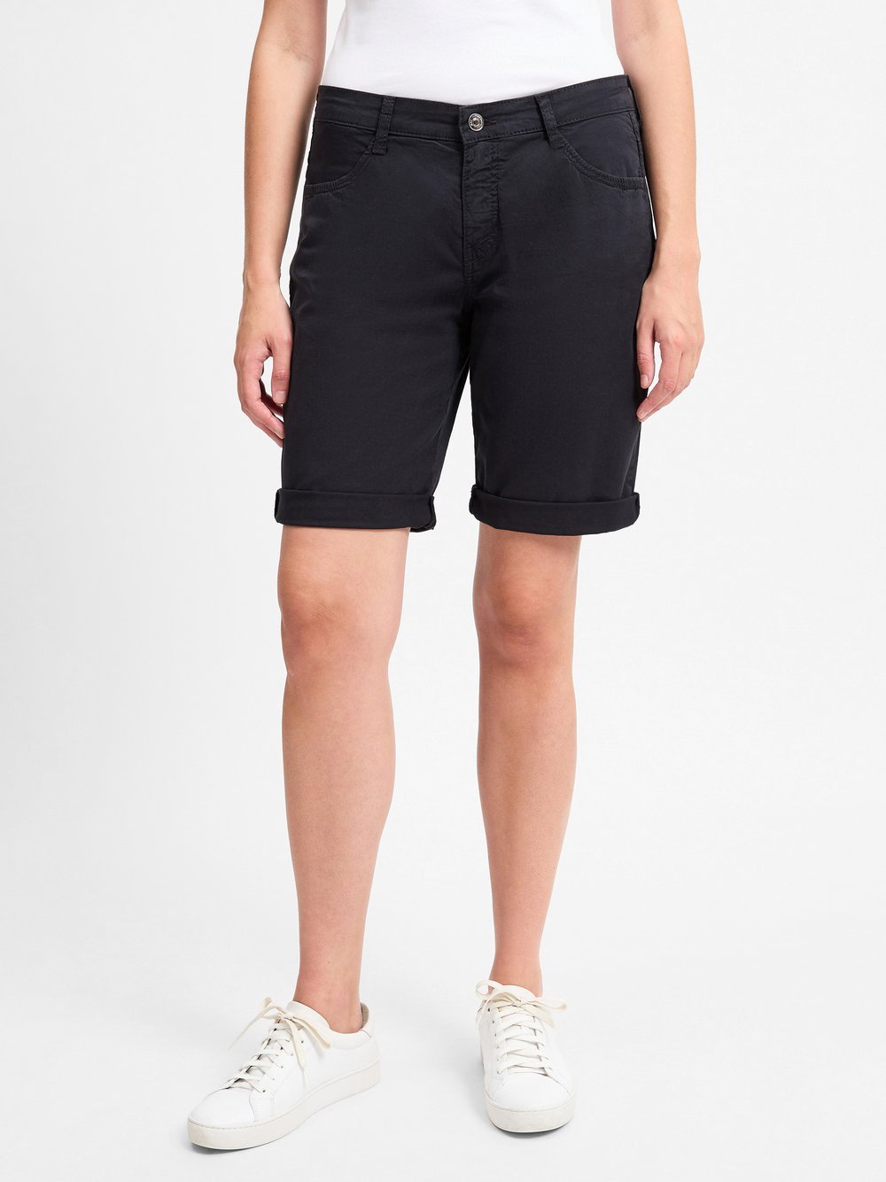 MAC Shorts Damen Baumwolle blau, 34-09